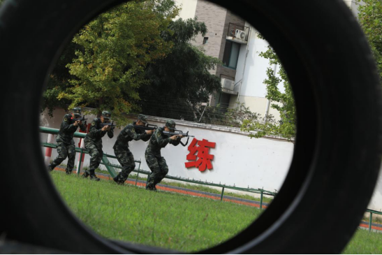 明珠塔下铸忠诚——记武警上海总队执勤第二支队执勤十八中队