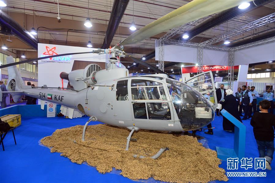 （國際）（4）第五屆海灣防務和航空展在科威特舉行