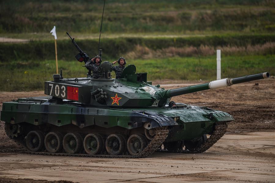 （國際·圖文互動）（2）“國際軍事比賽-2020”“坦克兩項”項目單車賽收官　中國隊晉級準決賽