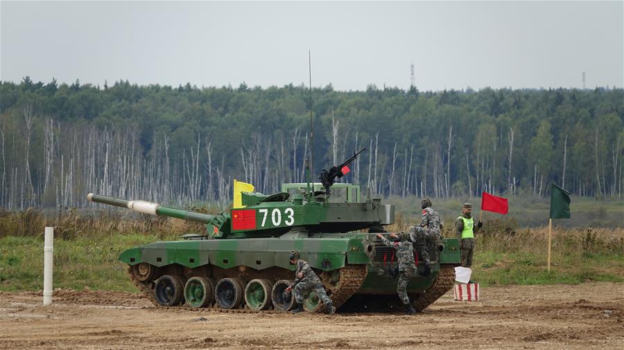 （國際·圖文互動）（4）“國際軍事比賽-2020”“坦克兩項”項目單車賽收官　中國隊晉級準決賽