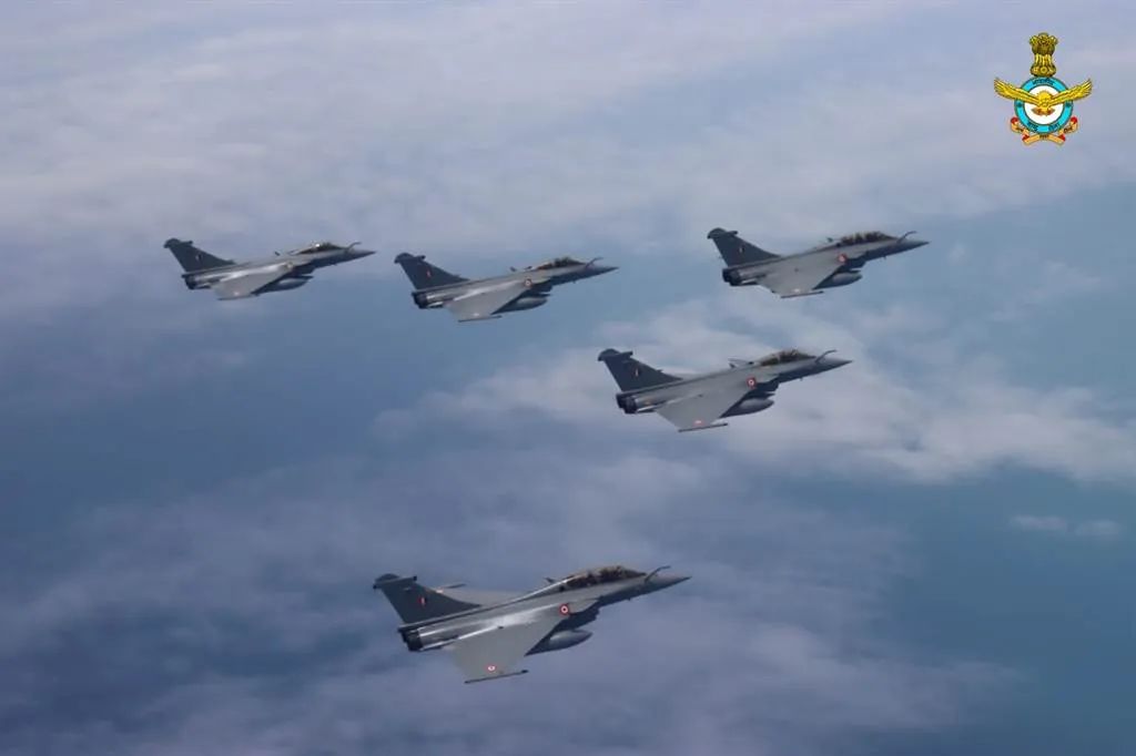 印度“陣風”戰鬥機群