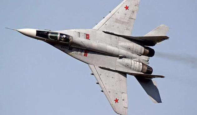 俄军一架米格29战机在俄南部地区坠毁 飞行员身亡