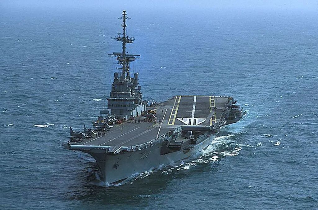 &ldquo;圣保罗&rdquo;号航母。资料图/视觉中国