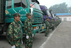 车轮滚滚兵车行：第一支民营企业预备役汽车营剪影