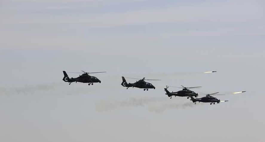 现场直击:“和平使命-2014”联合军事演习