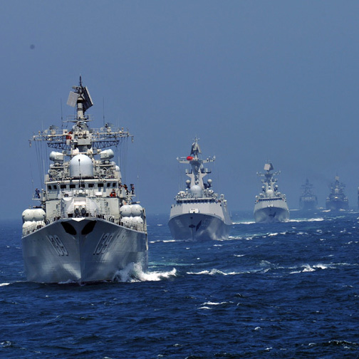 【高清】中国海军"亮舰"瞬间