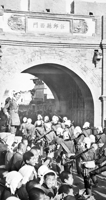 解放区军民对日全面反攻