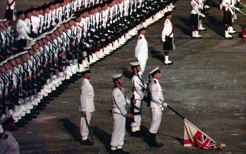 王建民作品：解放军驻香港部队