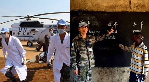 和平守护者：中国维和人员在海外