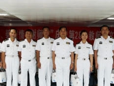 &ldquo;郑和&rdquo;舰环球航行随舰教员群体扫描