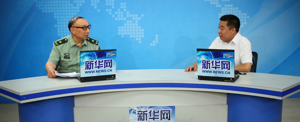 李崇银院士与主持人陈虎讨论强军话题