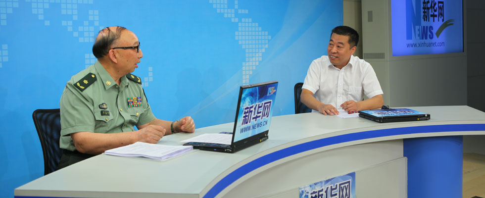 李崇银院士与主持人陈虎讨论强军话题