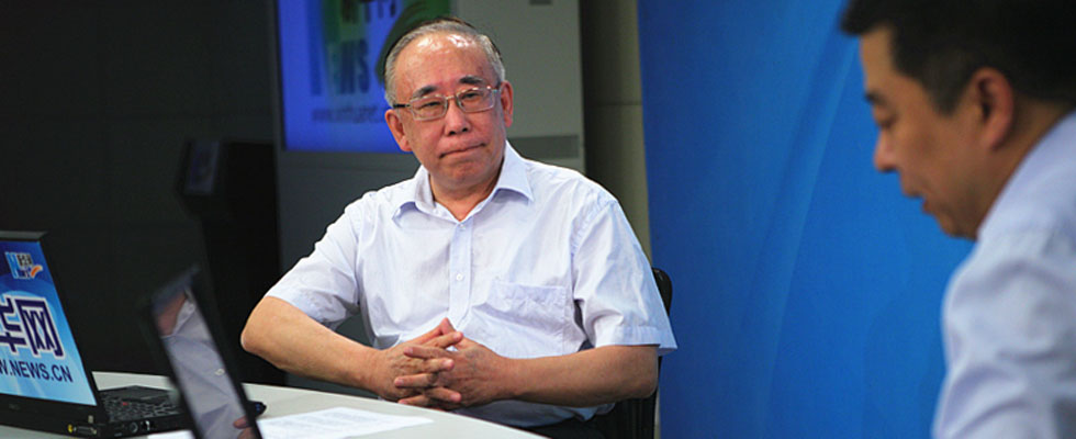 院士冯培德接受新华网专访