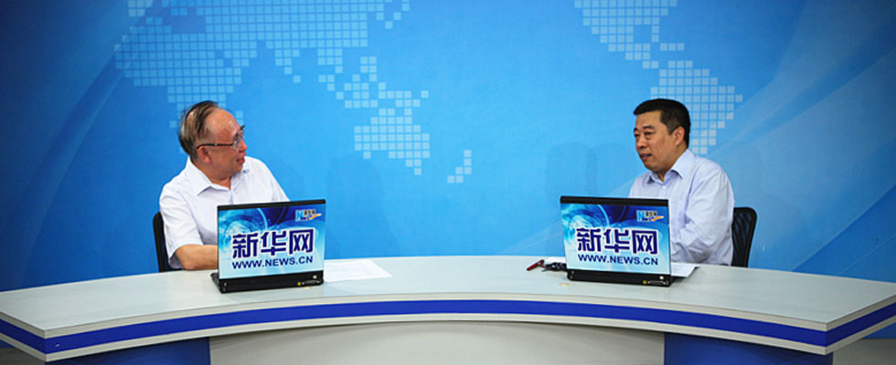 冯培德院士与主持人畅谈强军梦