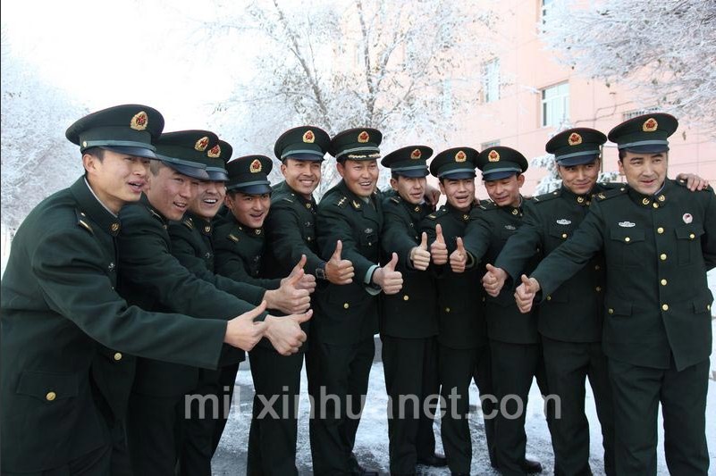 中国军队的独特风景线-民族连