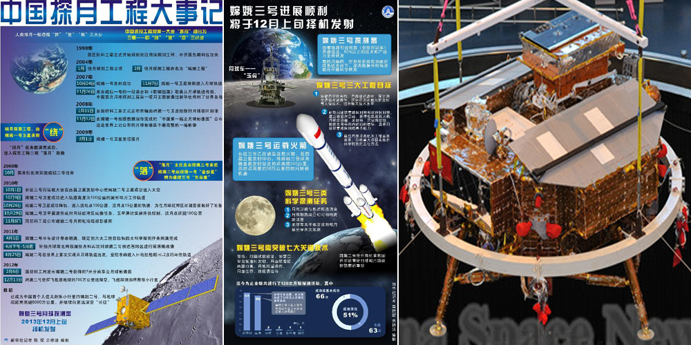 嫦娥三号进展顺利