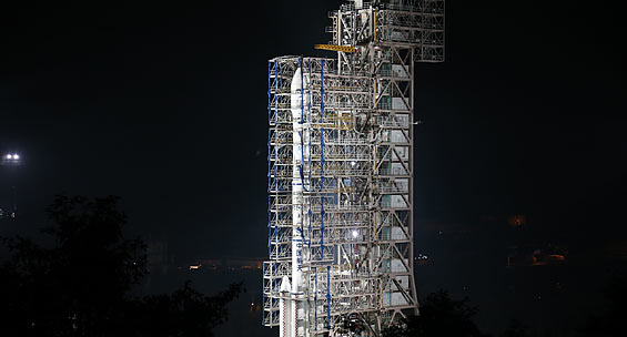 发射前的嫦娥三号