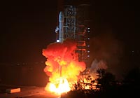 嫦娥三号发射升空