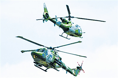 盘点各国飞行表演直升机:英国&ldquo;山猫&rdquo;咆哮变赛车