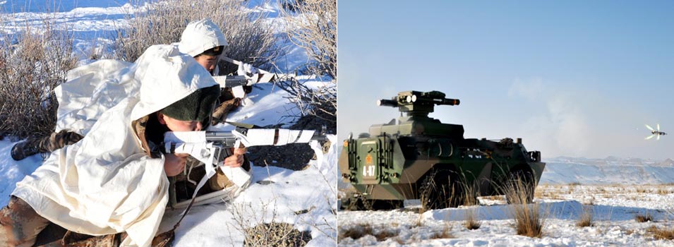 某炮兵旅组织严寒条件下实战化训练