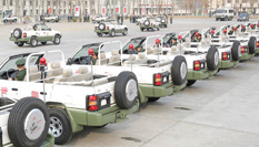 猎豹汽车成为首都武警用车