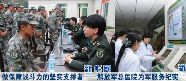 做保障战斗力的坚实支撑者&mdash;&mdash;解放军总医院为军服务纪实