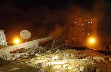 以军打击加沙地带致多名巴勒斯坦人伤亡