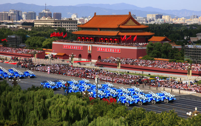 查春明作品：新中国成立60周年大阅兵