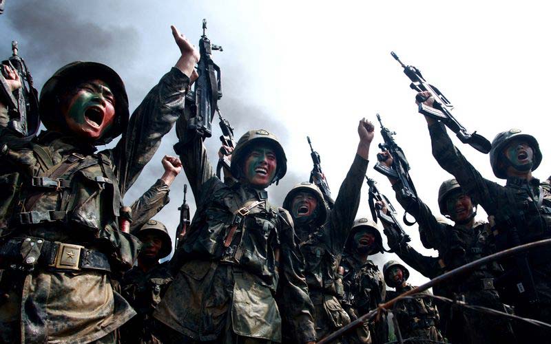 袁学军作品：铁血勇士