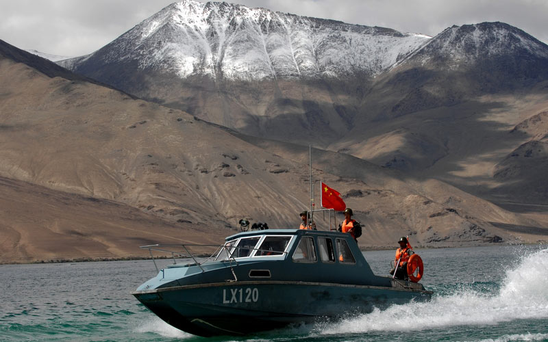 向文军作品：&ldquo;西海&rdquo;水兵