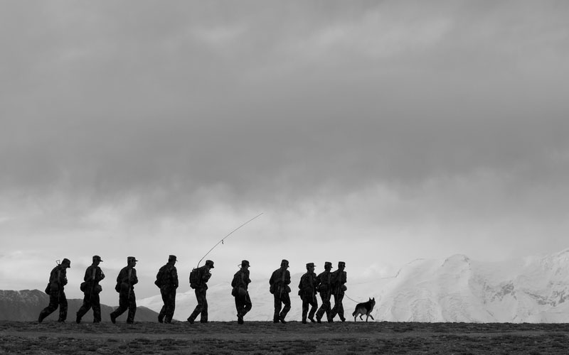 向文军作品：守卫&ldquo;生命禁区&rdquo;