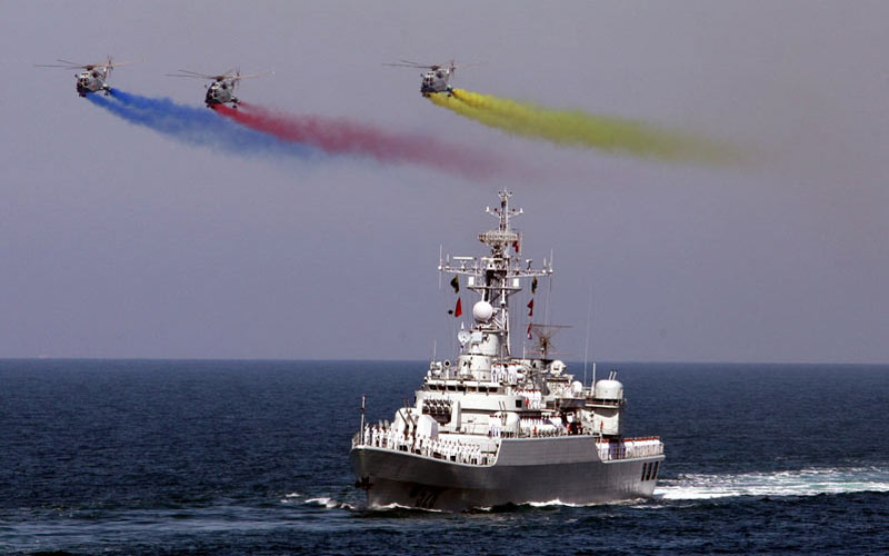 张雷作品：2009&middot;海上大阅兵