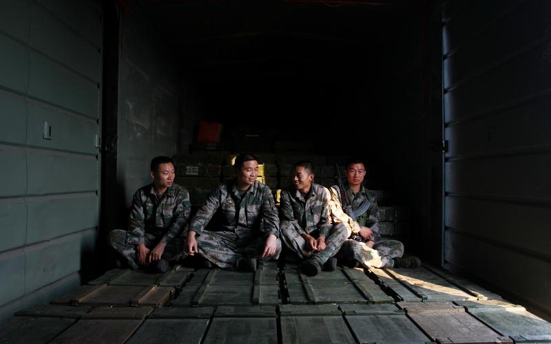 凌耀南作品：我是押运兵