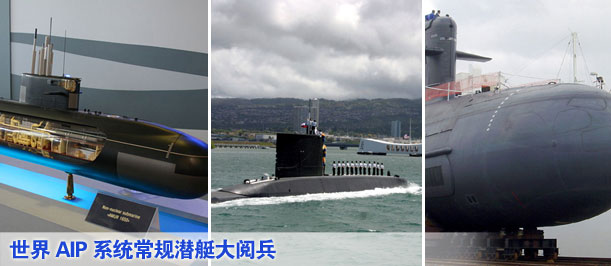 世界AIP系统常规潜艇大阅兵