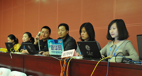 直播小組在北京航太飛行控制中心就位