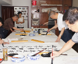 《弘扬社会主义核心价值观-家风&bull;家德》书法家笔会在军地书画研究院举行