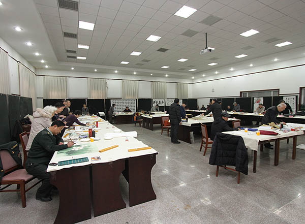 军地书画研究院&ldquo;与您一起传承中华文化&rdquo;书画笔会活动在京举行