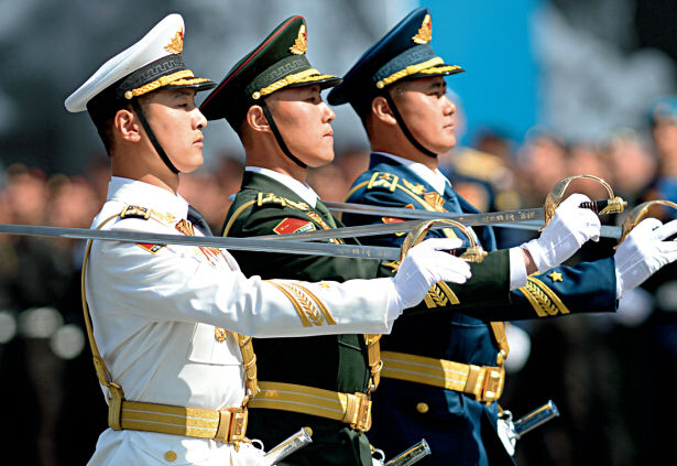 Chinese Army’s Name Card: Honor Guard