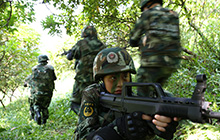 谁说女兵不&ldquo;化妆&rdquo;？直击女兵战术伪装训练