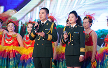 广西大新边防举办爱民固边十周年文艺汇演