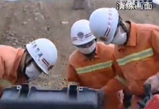 甘肃：应急救援演练 检验民兵处突能力