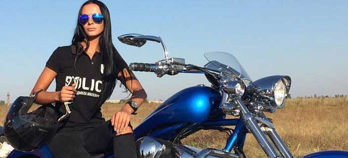 出得厅堂打得流氓：乌克兰性感美女成警界网红