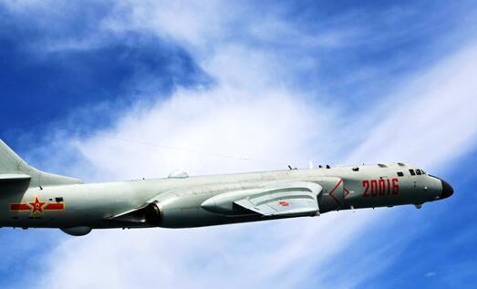 PLA Air Force conducts high-sea training in West Pacific