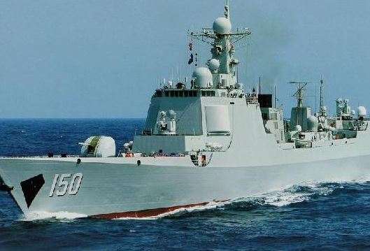 China's missile destroyers equipped with phased array radar system