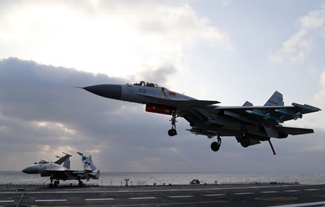 China trains more carrier-borne fighter pilots