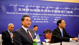 China supports IGAD's mediation efforts on South Sudan