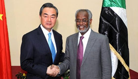 Wang Yi welcomes national dialogue initiative with Sudan