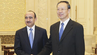 Vice chairman of CPPCC National Committee meets with Azerbaijani presidential aide