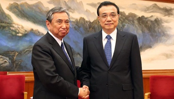 Chinese premier urges Japan to grasp opportunity to improve ties