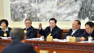 Zhang Dejiang attends 14th meeting of 12th NPC Standing Committee